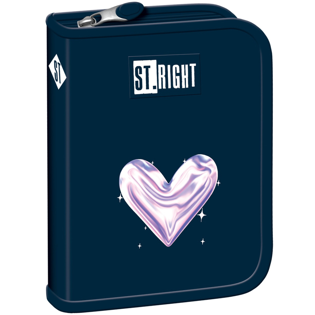 St.Right Moonlight Heart kihajtható tolltartó PC03 20,5x14x3,5cm kép 1