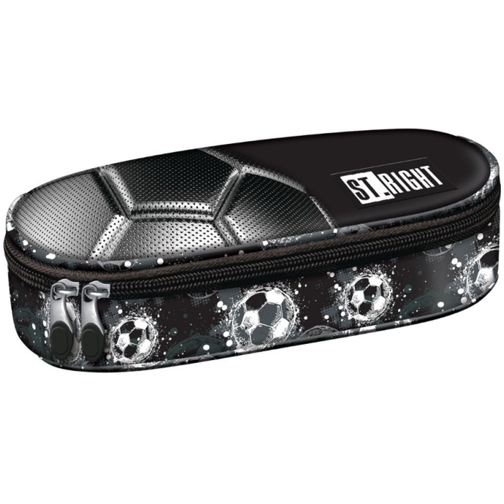 St.Right Silver Goal ovális tolltartó PC01 23x9,5x6cm kép 1