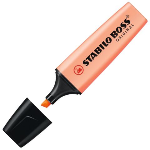 Stabilo: BOSS Original Pasztell szövegkiemelő barack színben 2-5mm-es kép 2