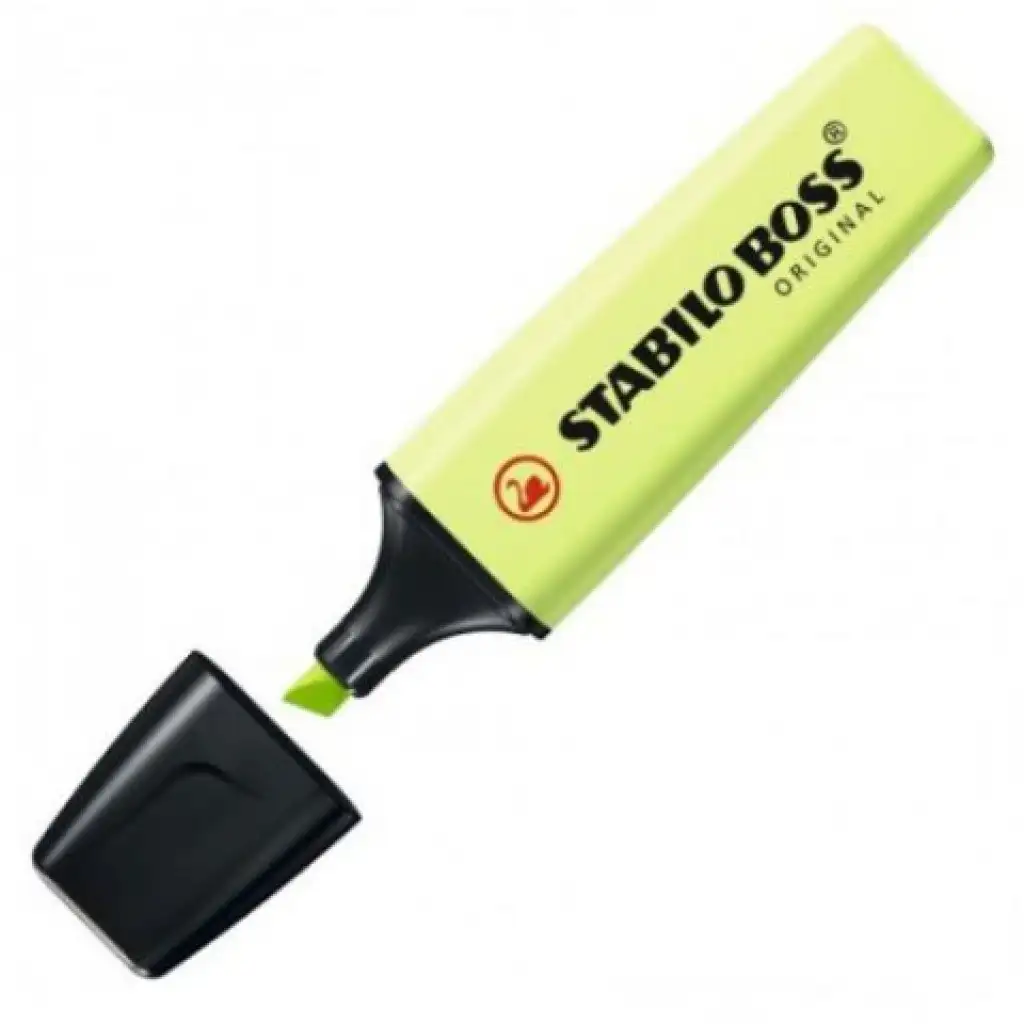 Stabilo: BOSS Original Pasztell szövegkiemelő harmatos lime színben 2-5mm-es kép 2