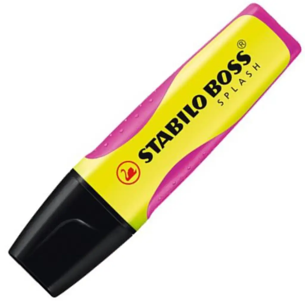 Stabilo: BOSS SPLASH szövegkiemelő 2-5mm-es sárga színben kép 1