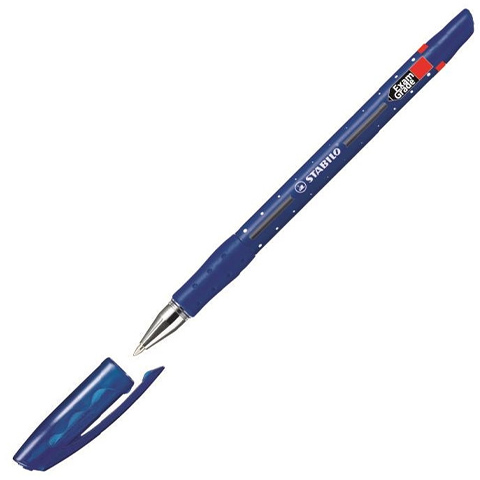 Stabilo: Exam Grade 0,45mm-es golyóstoll kék kép 2