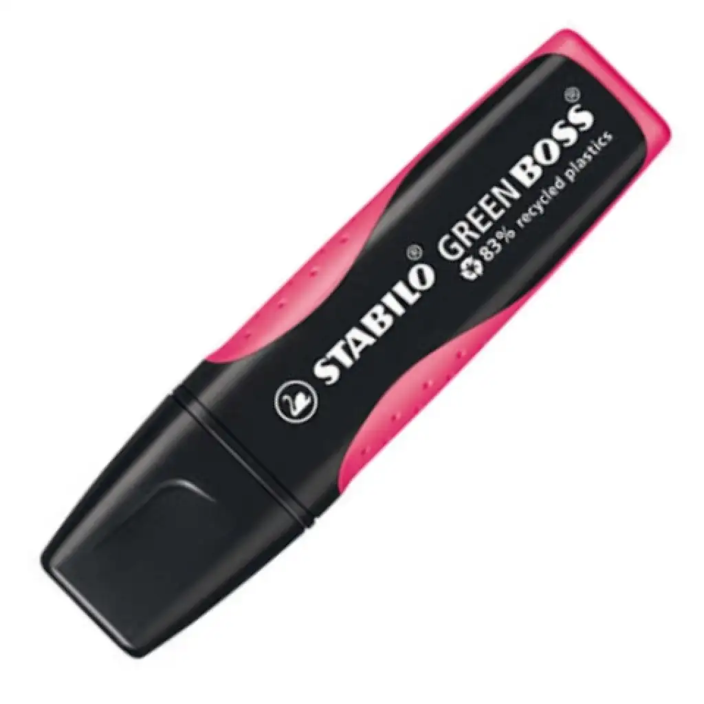 Stabilo: GREEN BOSS pink szövegkiemelő 1-5mm-es kép 1
