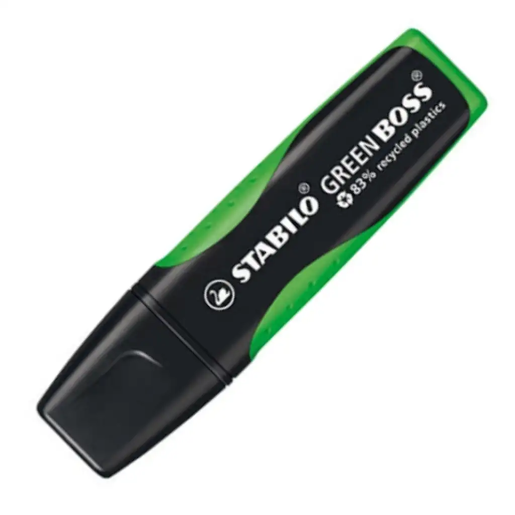 Stabilo: GREEN BOSS zöld szövegkiemelő 1-5mm-es kép 1