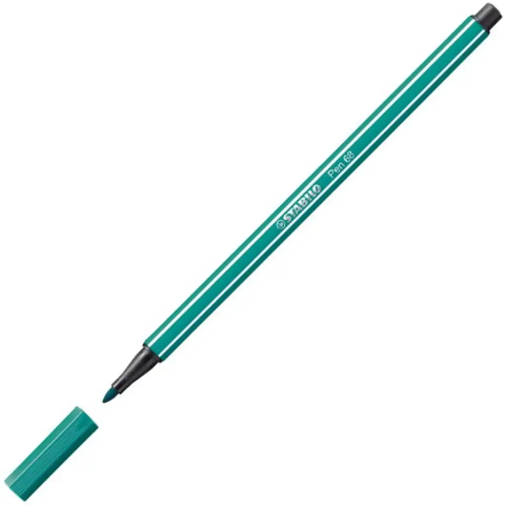 Stabilo: Pen 68 türkiz kék filctoll kép 1