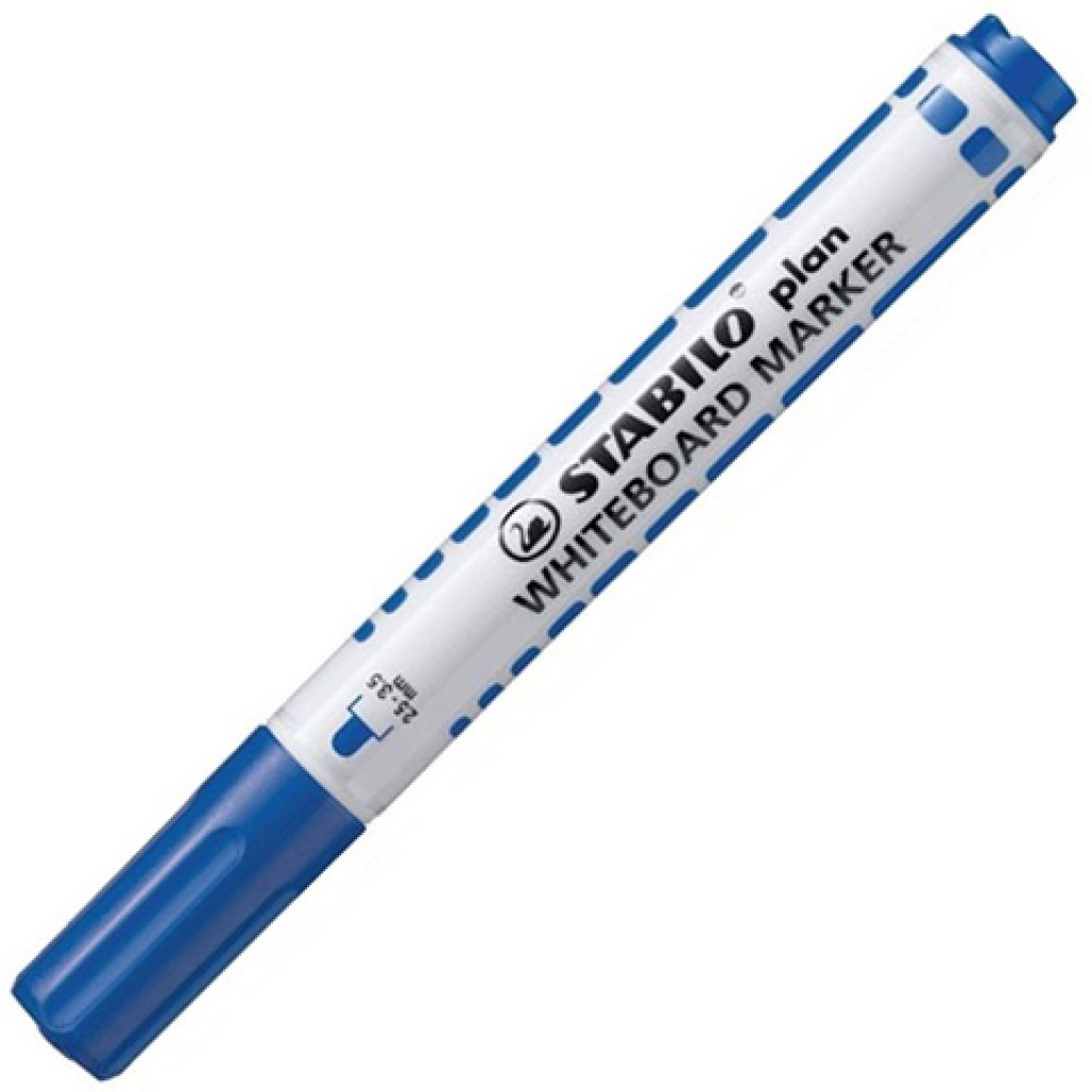 Stabilo: Plan WhiteBoard marker táblafilc kék színben kép 1