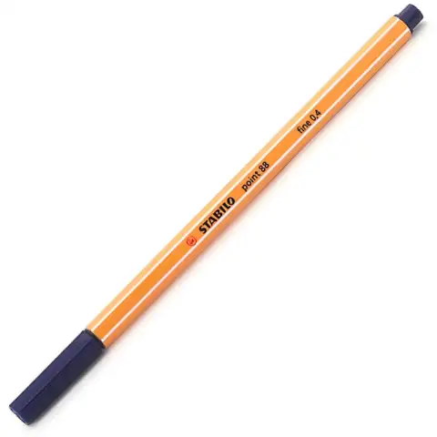 Stabilo: Point 88 tűfilc 0,4mm-es éjkék színben kép 1