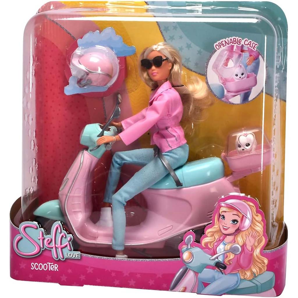 Steffi Love: Steffi baba robogóval játékszett - Simba Toys kép 1