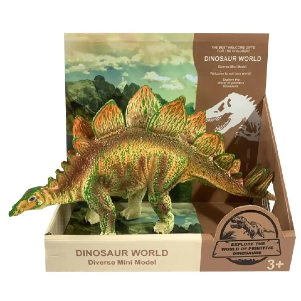 Dinosaur World: Stegosaurus dinoszaurusz figura kép 1