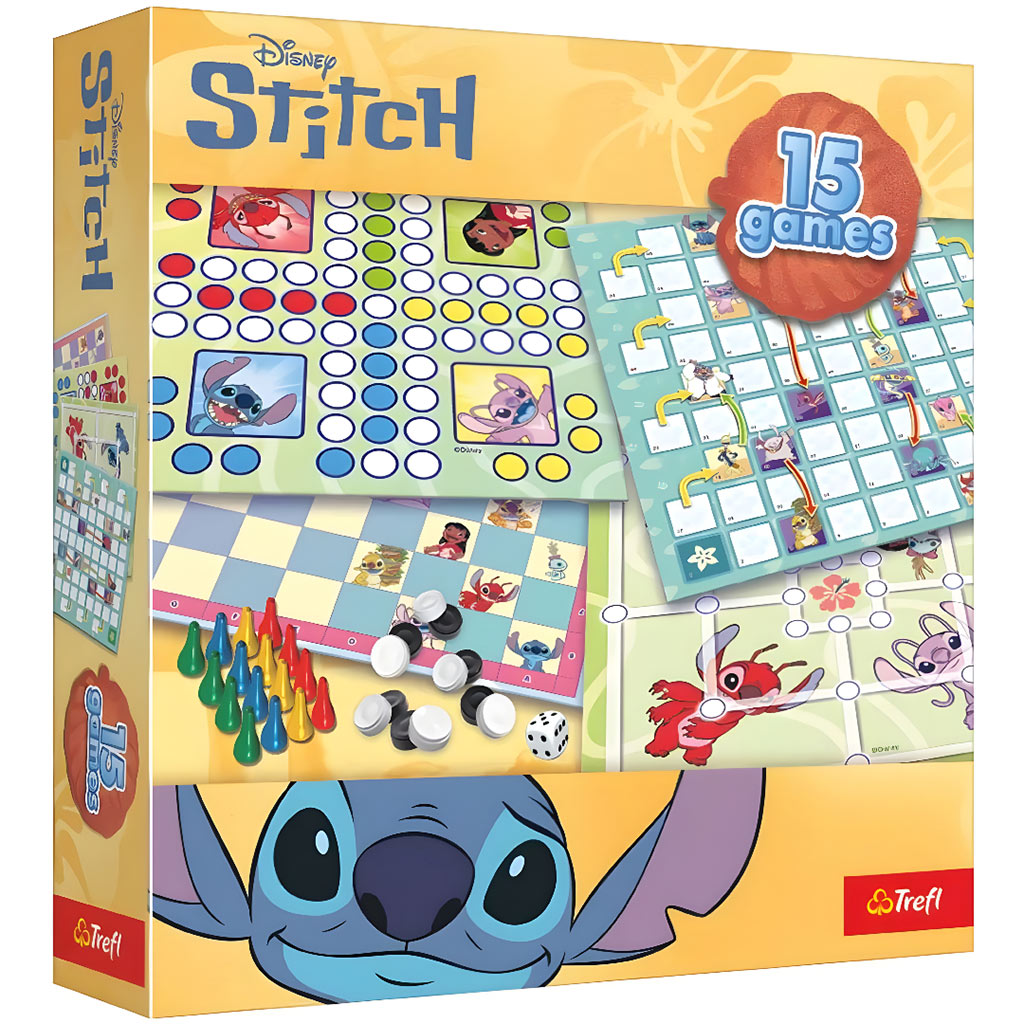Disney Stitch 15db-os játékgyűjtemény - Trefl kép 1