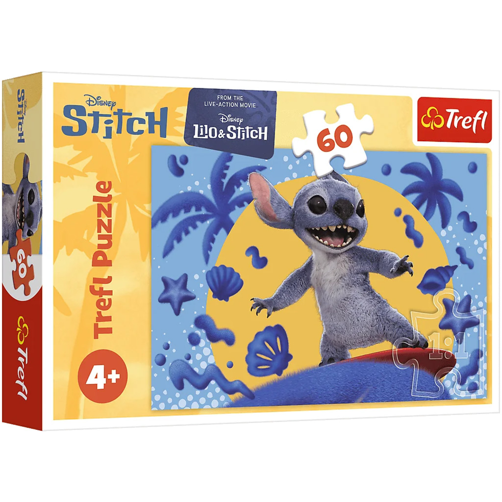 Disney: Stitch 60db-os puzzle - Trefl kép 1