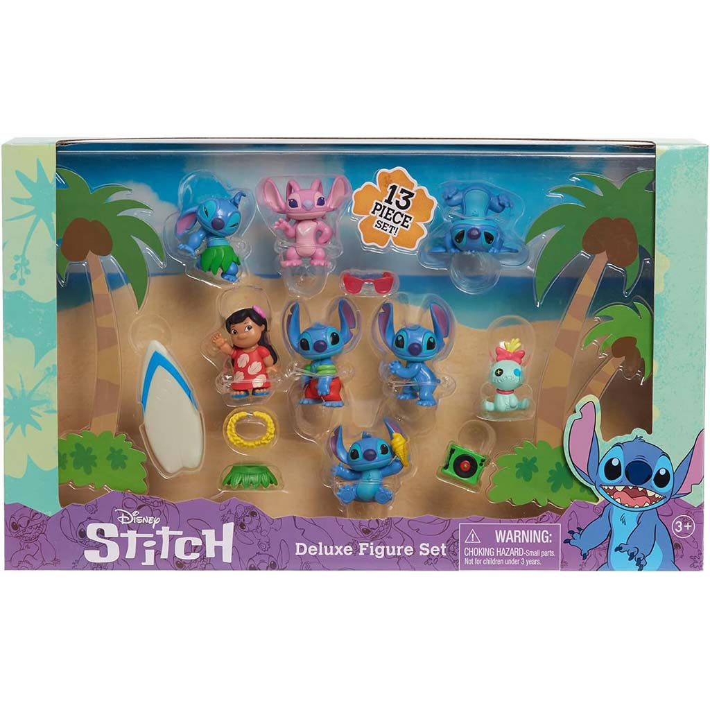 Lilo & Stitch deluxe figura készlet 11db-os kép 1