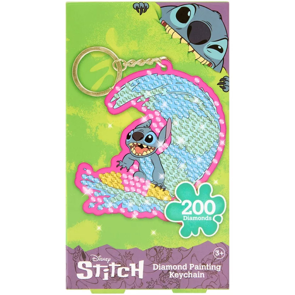 Canenco: Stitch gyémántfestés kulcstartó kép 1