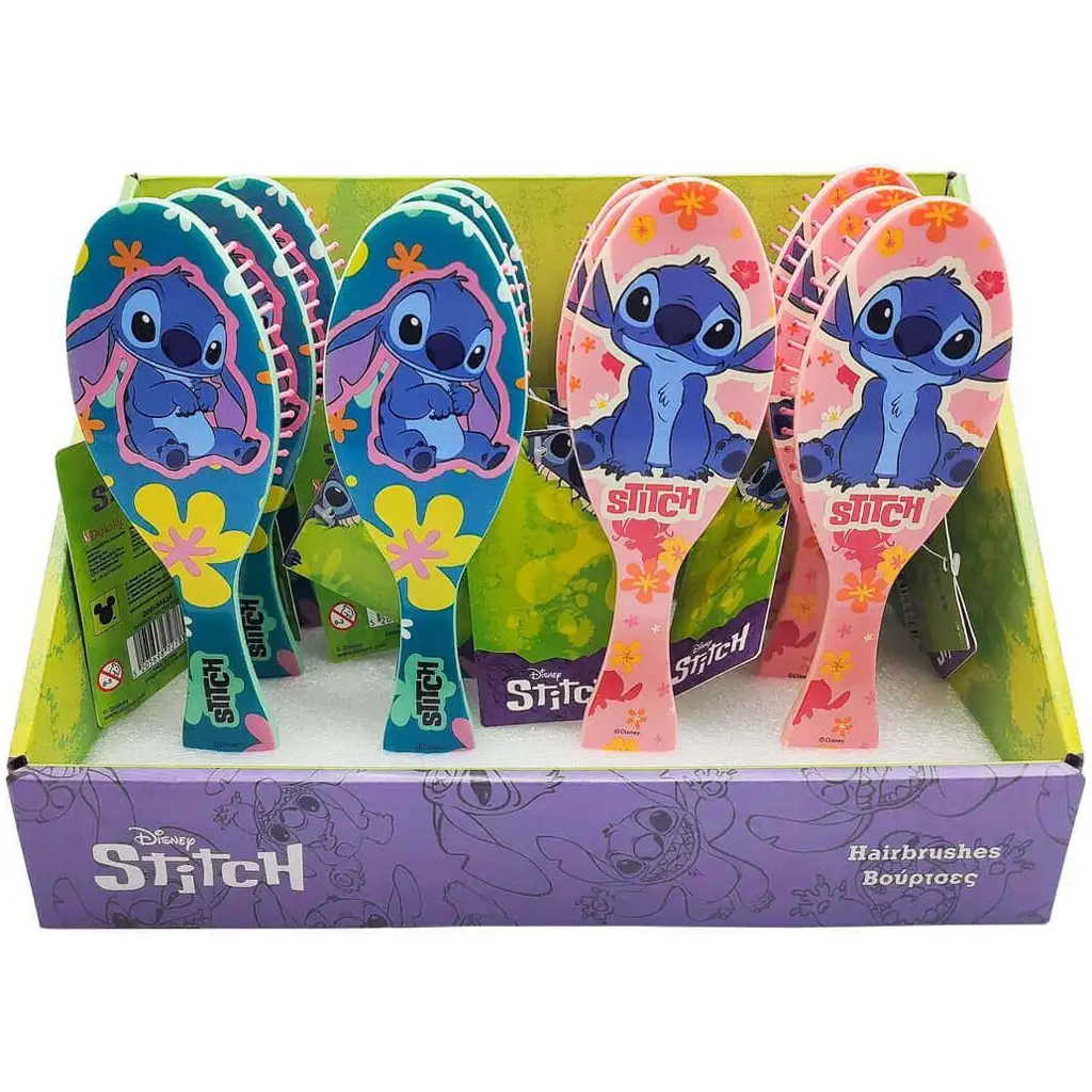 Luna: Lilo és Stitch hajkefe többféle változatban 1db kép 1