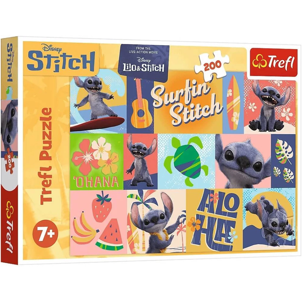 Lilo és Stitch: Hawaii kalandok 200db-os puzzle - Trefl kép 1