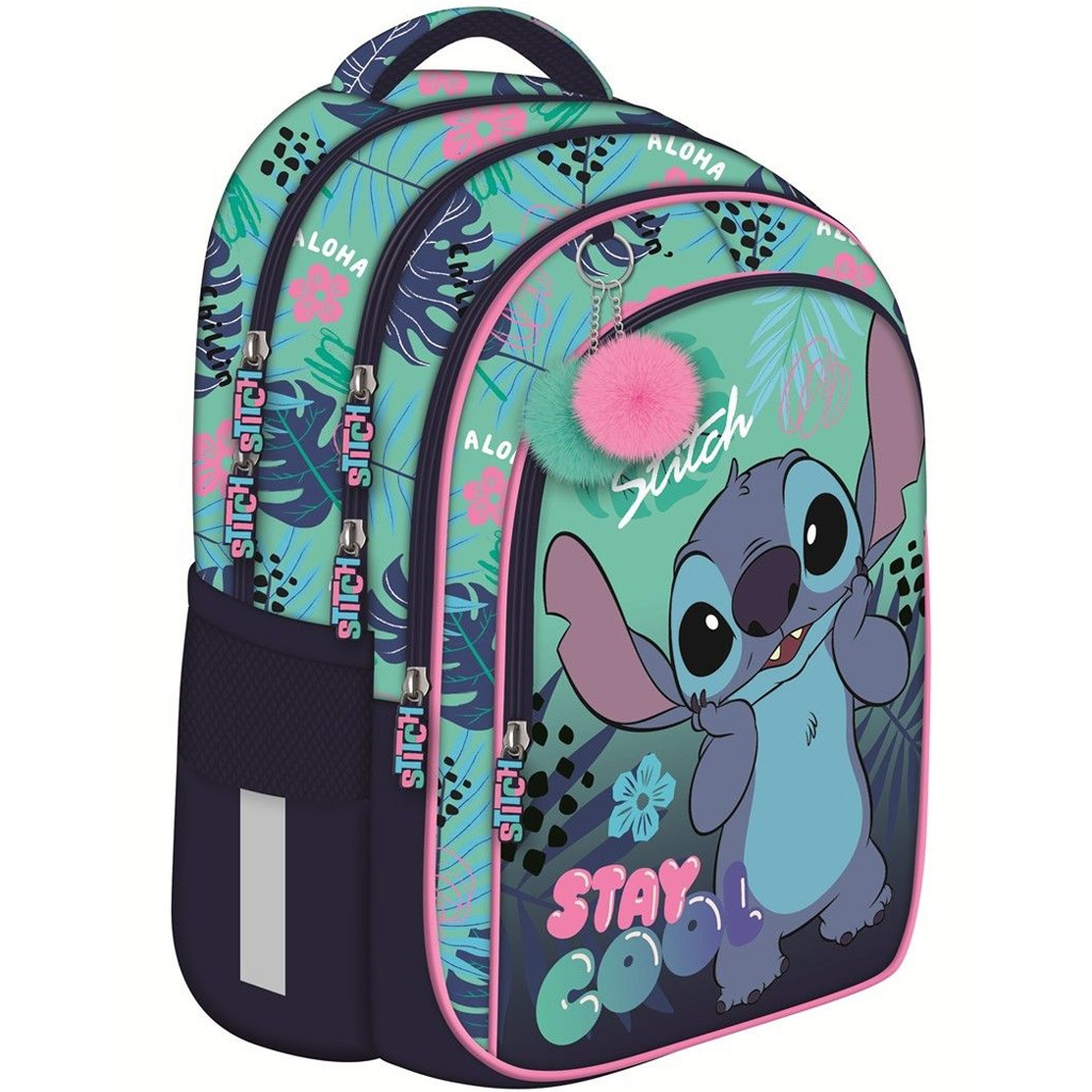 Stitch Stay Cool ergonomikus iskolatáska, hátizsák BPL58 40x29x19 cm kép 1