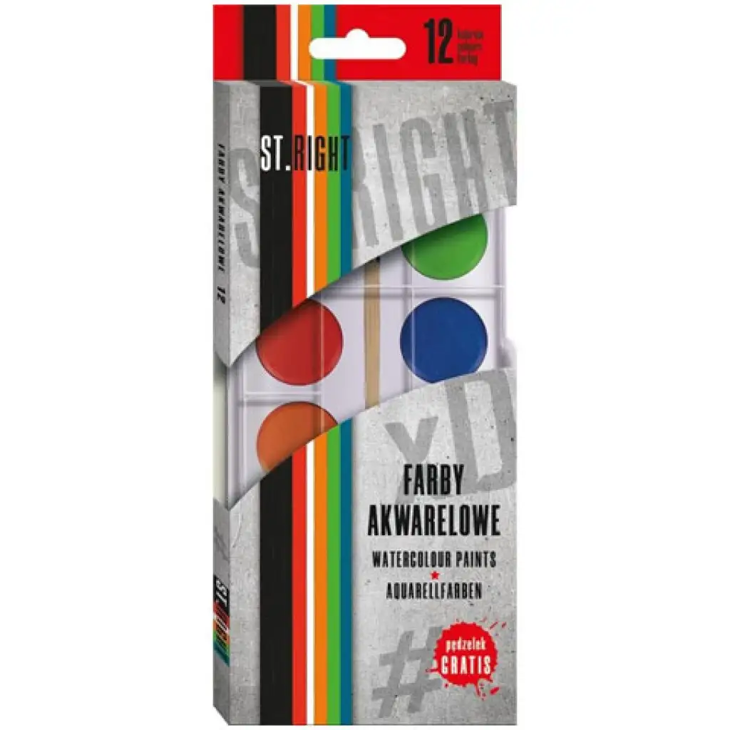 St.Right 12 színű vízfesték kép 1