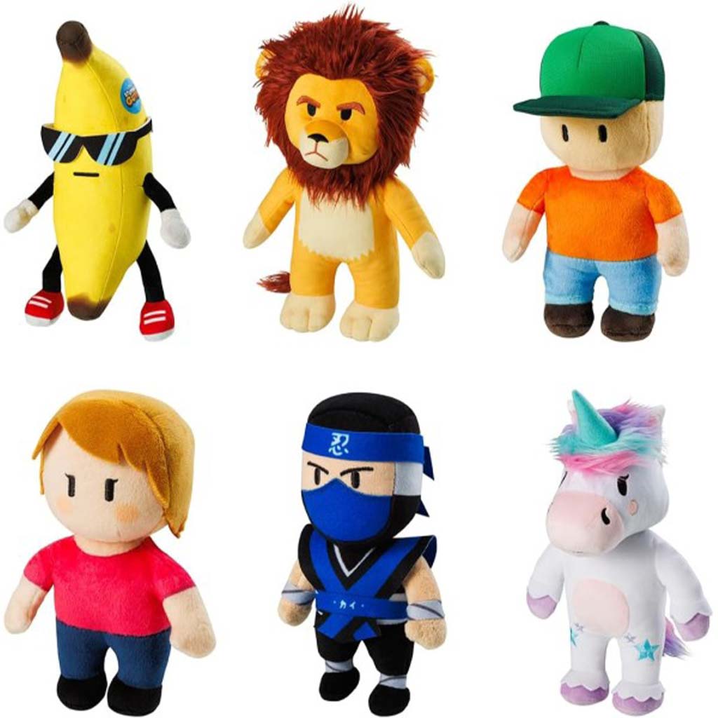 Stumble Guys plüss figura 16,5cm-es többféle kép 1