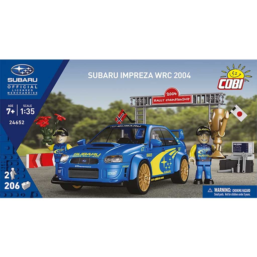 COBI: Subaru Impreza WRC 2004 autó építőjáték (24652) kép 1