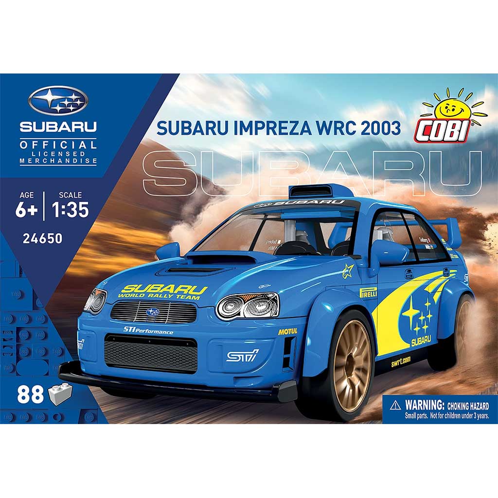 COBI: Subaru Impreza WRC 2003 autó építőjáték (24650) kép 1
