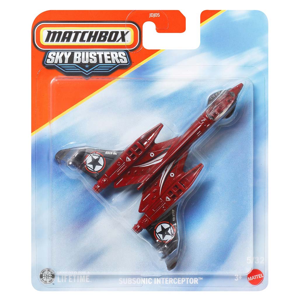 Matchbox Sky Busters: Subsonic Interceptor repülő modell 1/64 - Mattel kép 1