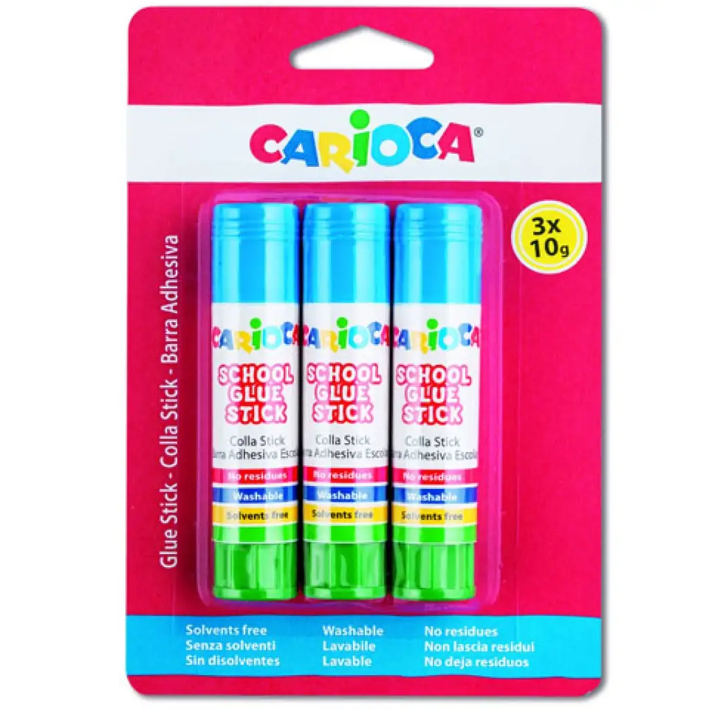 Carioca: Suli ragasztó stift 10g-os 3db kép 1