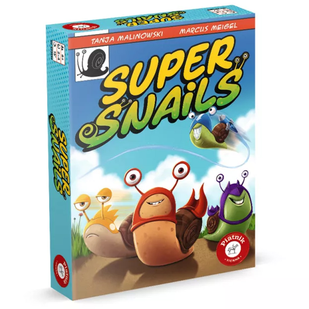 Super Snails társasjáték - Piatnik kép 1