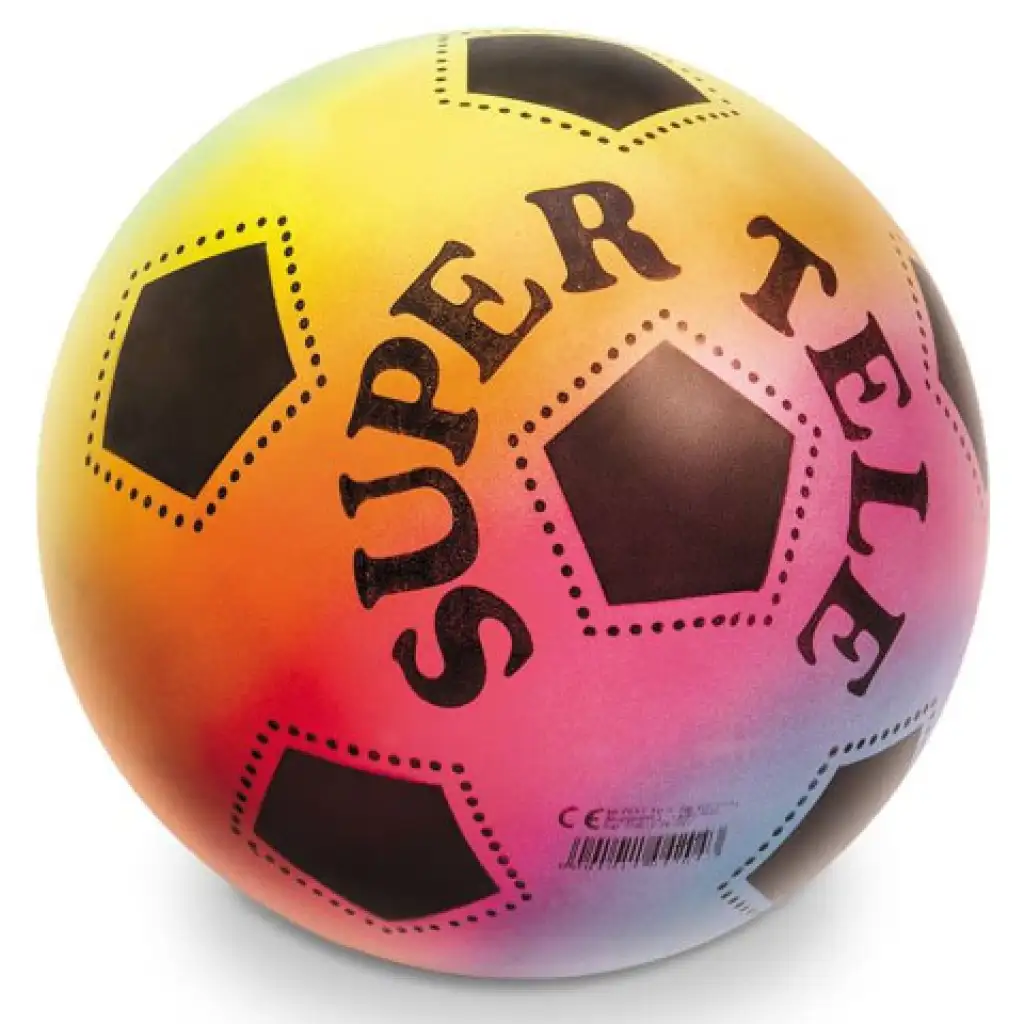 Super Tele Rainbow BioBall gumilabda 23cm - Mondo Toys kép 1