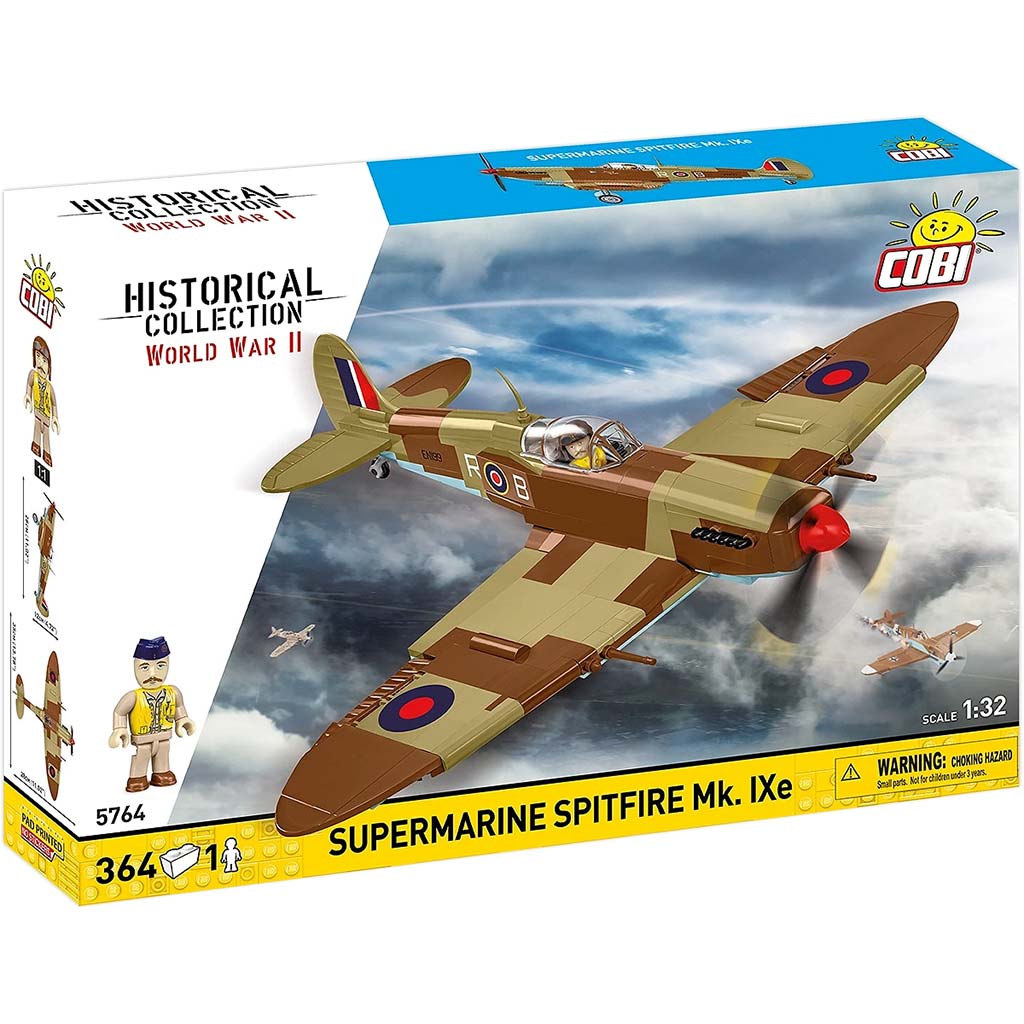 COBI: Supermarine Spitfire Mk. IXe repülőgép építőjáték (5764) kép 1