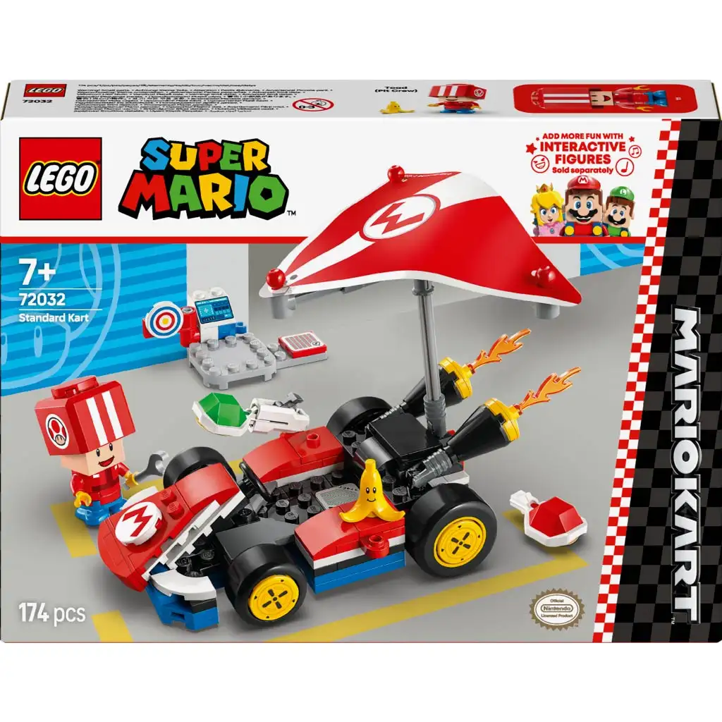 LEGO® Super Mario™: Mario Kart™ – Standard Kart (72032) kép 1