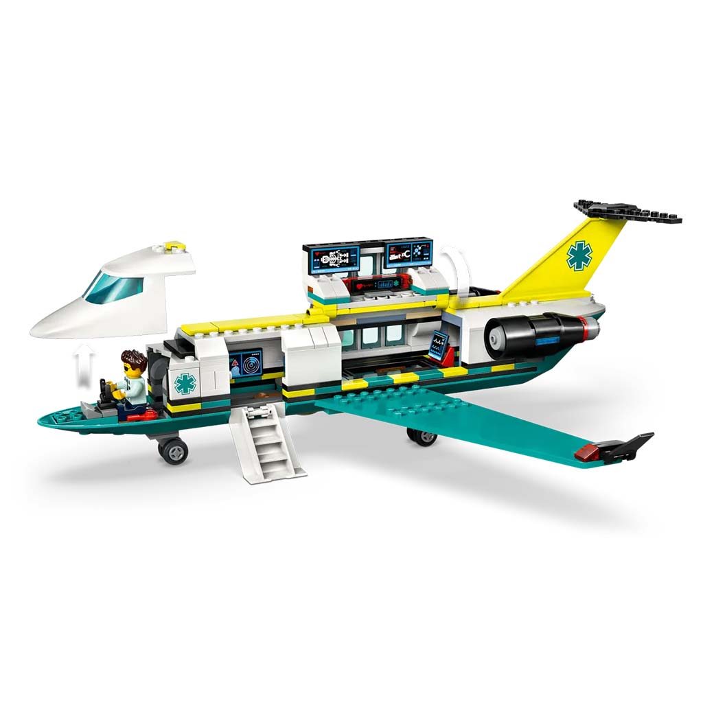 LEGO® City: Sürgősségi mentőrepülőgép (60465) kép 5