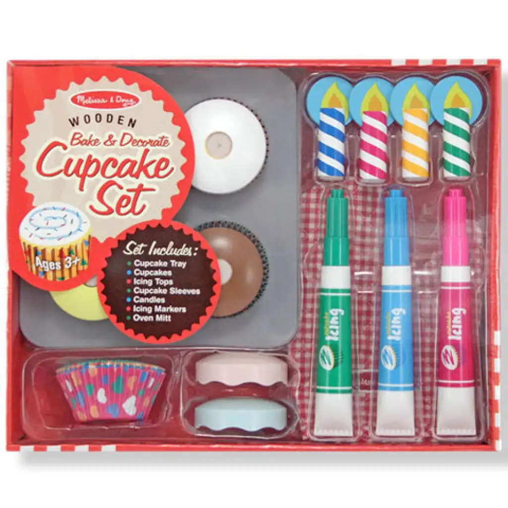 Sütés-főzés Cupcake játék szett - Melissa & Doug kép 1