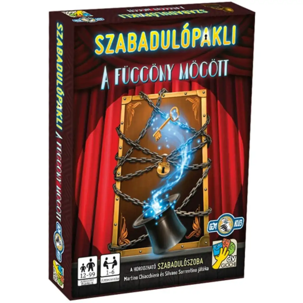 Szabadulópakli: A függöny mögött társasjáték kép 1