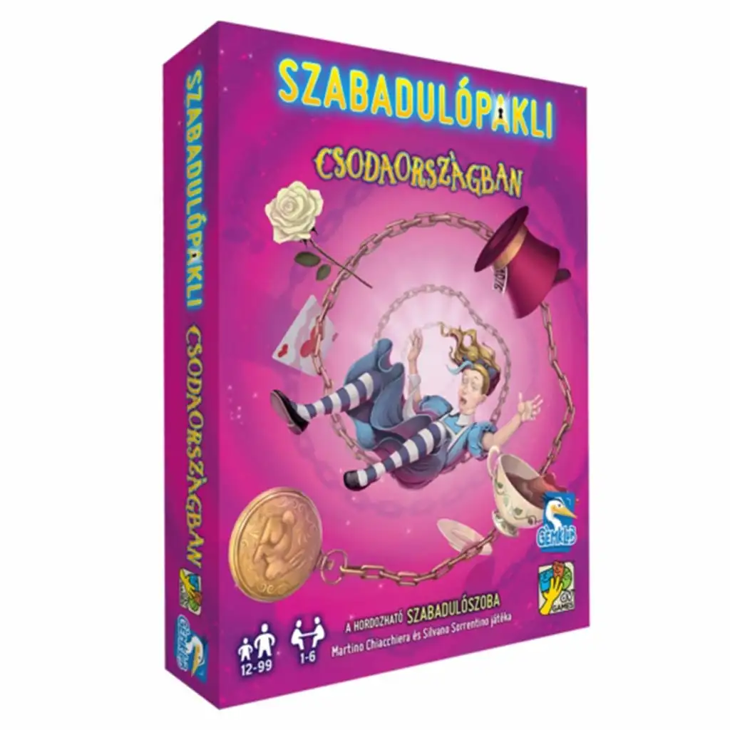 Szabadulópakli - Csodaországban társasjáték kép 1