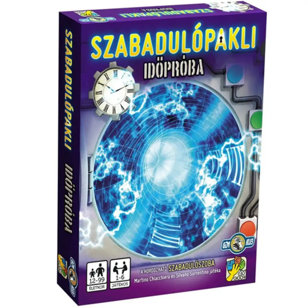 Szabadulópakli - Idópróba társasjáték kép 1
