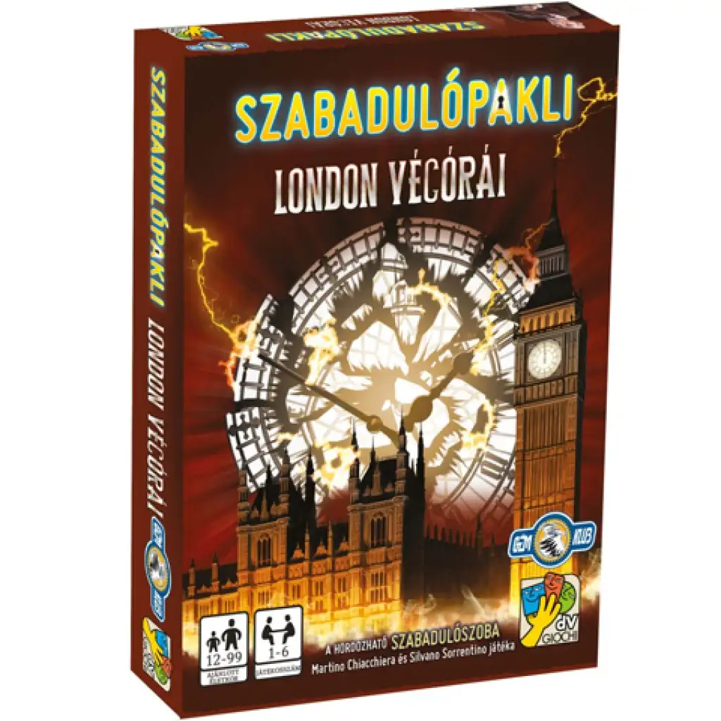 Szabadulópakli: London végórái társasjáték kép 1