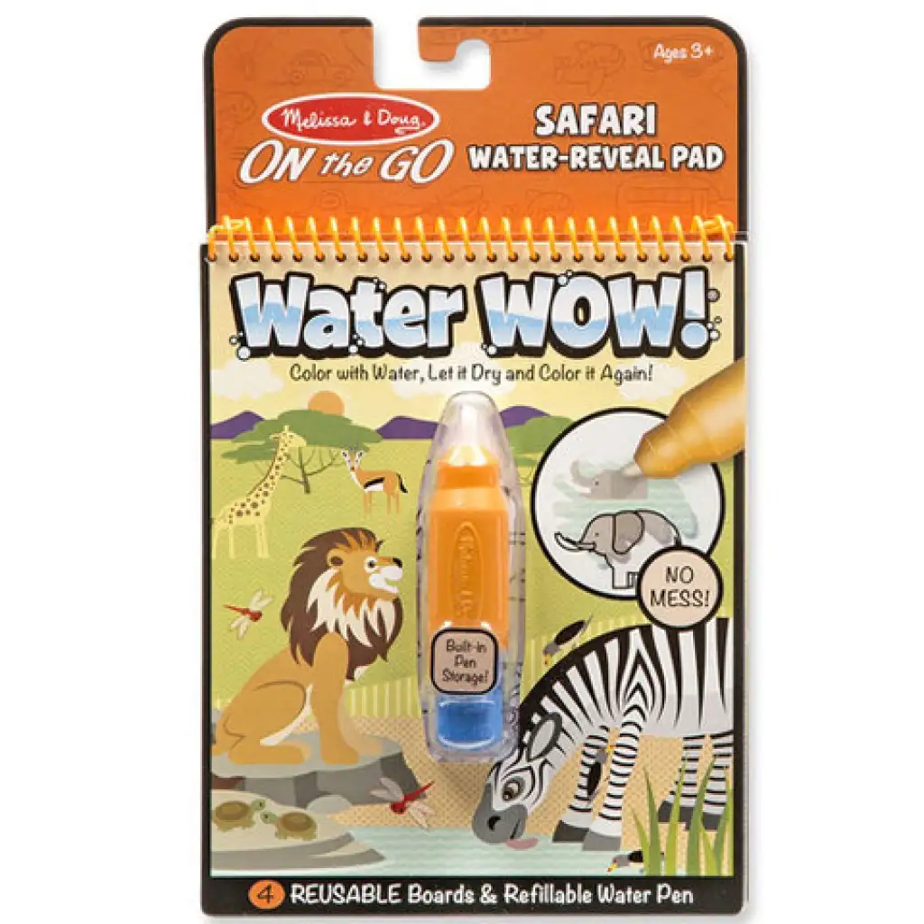 Szafari rajzolás vízzel kreatív játék - Melissa & Doug kép 1