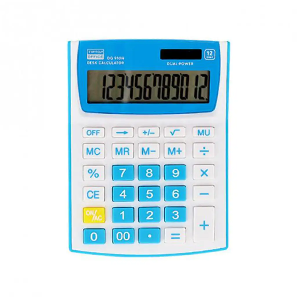Spirit: DG-910N számológép kék színben kép 1