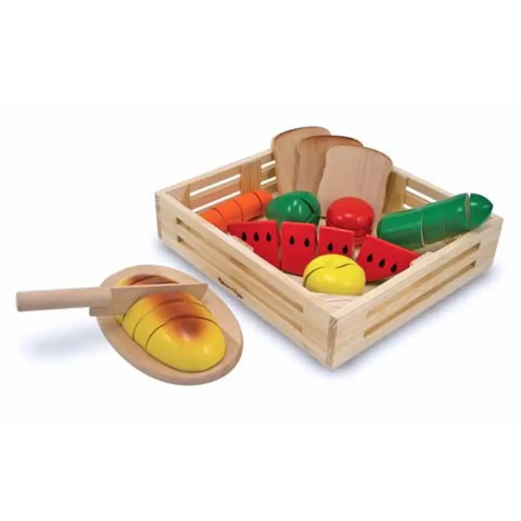 Szeletelhető ételek tárolóban - Melissa & Doug kép 2