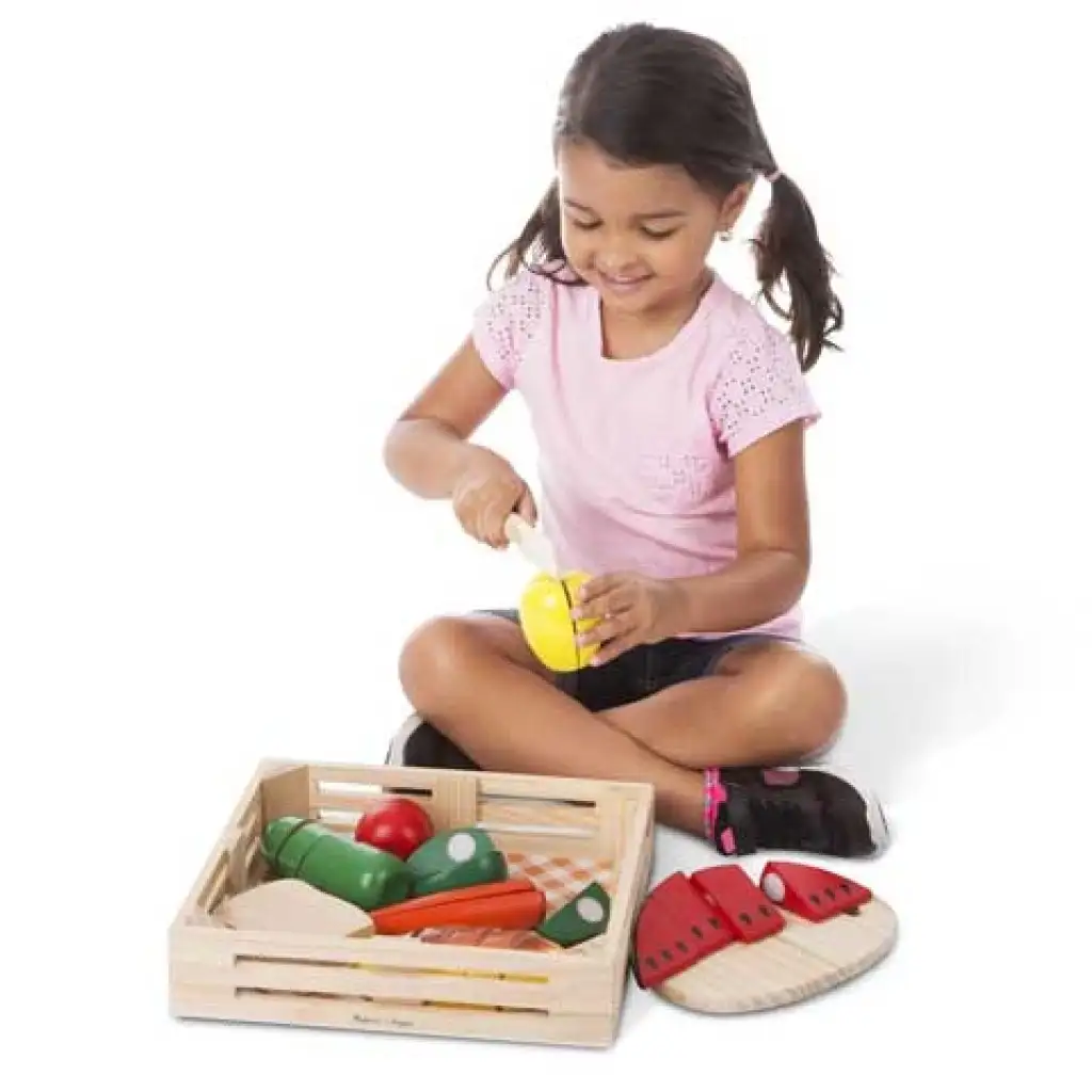 Szeletelhető ételek tárolóban - Melissa & Doug kép 3