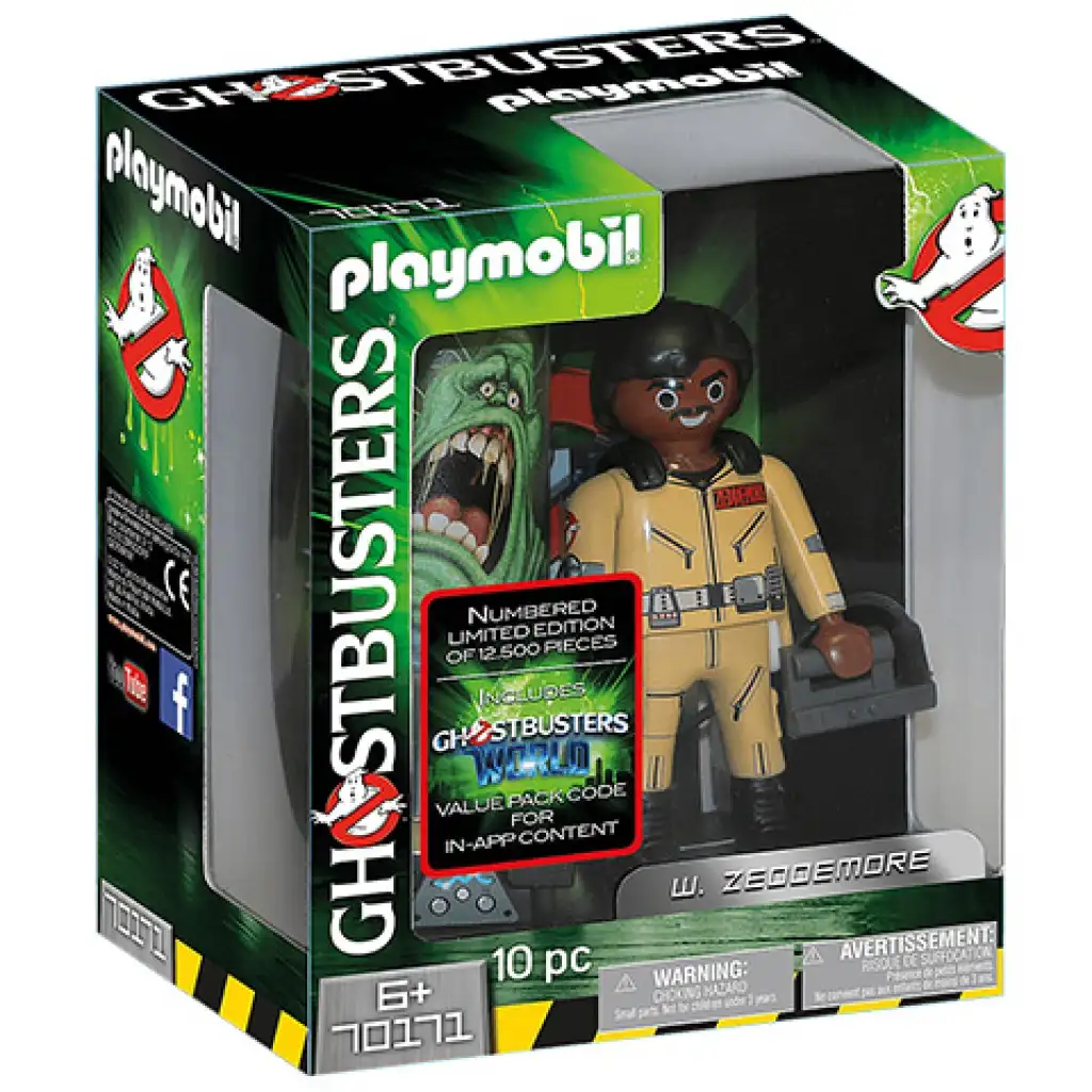 Playmobil - Szellemirtók: Gyűjthető figura W. Zeddemore (70171) kép 1