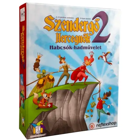 Szendergő hercegnők 2: Habcsók-hadművelet társasjáték kép 1