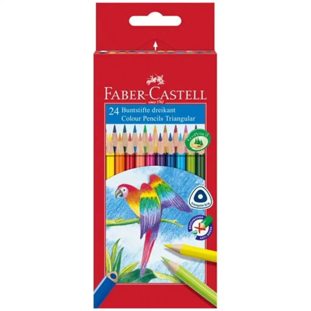 Faber-Castell: Színes ceruza 24db-os szett kép 1