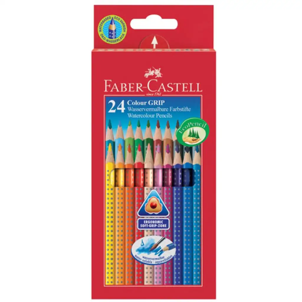 Színes ceruza 24db-os szett - Faber-Castell kép 1