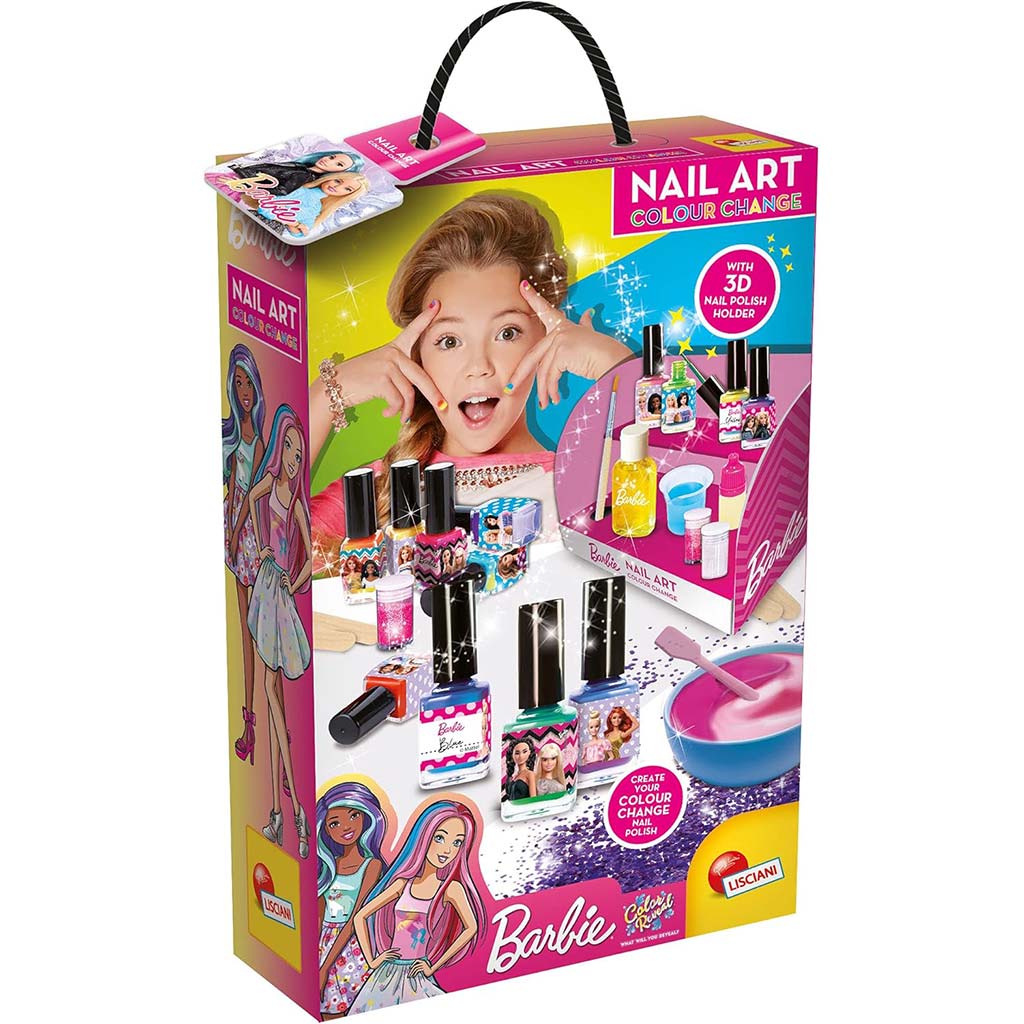 Barbie Színváltós Köröm varázs szett - Lisciani kép 1
