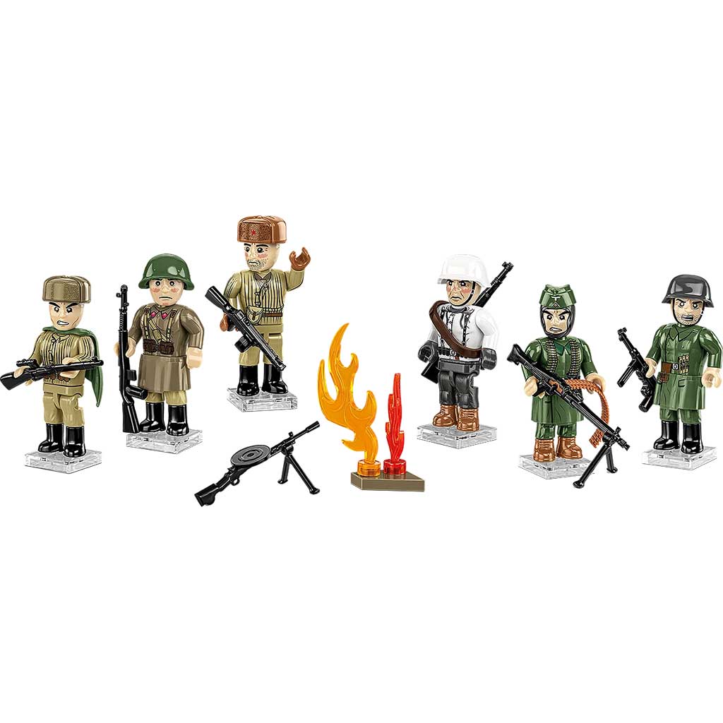 COBI: WWII Sztálingrádi csata figura szett (2061) kép 3