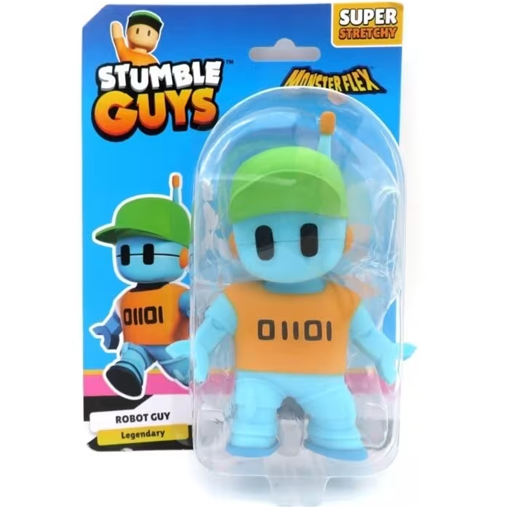Monsterflex: Nyújtható Stumble Guys figura 3. széria többféle változatban 1db kép 4