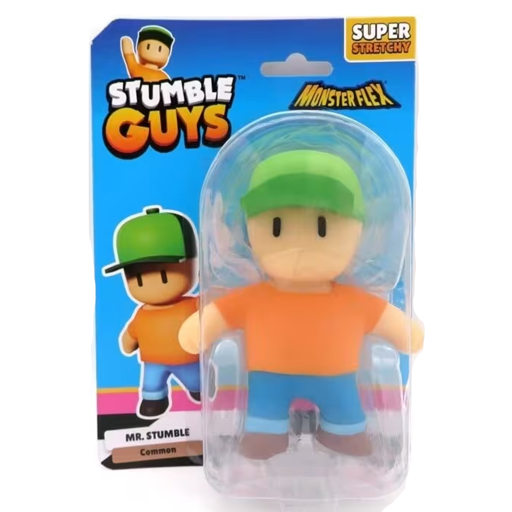 Monsterflex: Nyújtható Stumble Guys figura 3. széria többféle változatban 1db kép 1