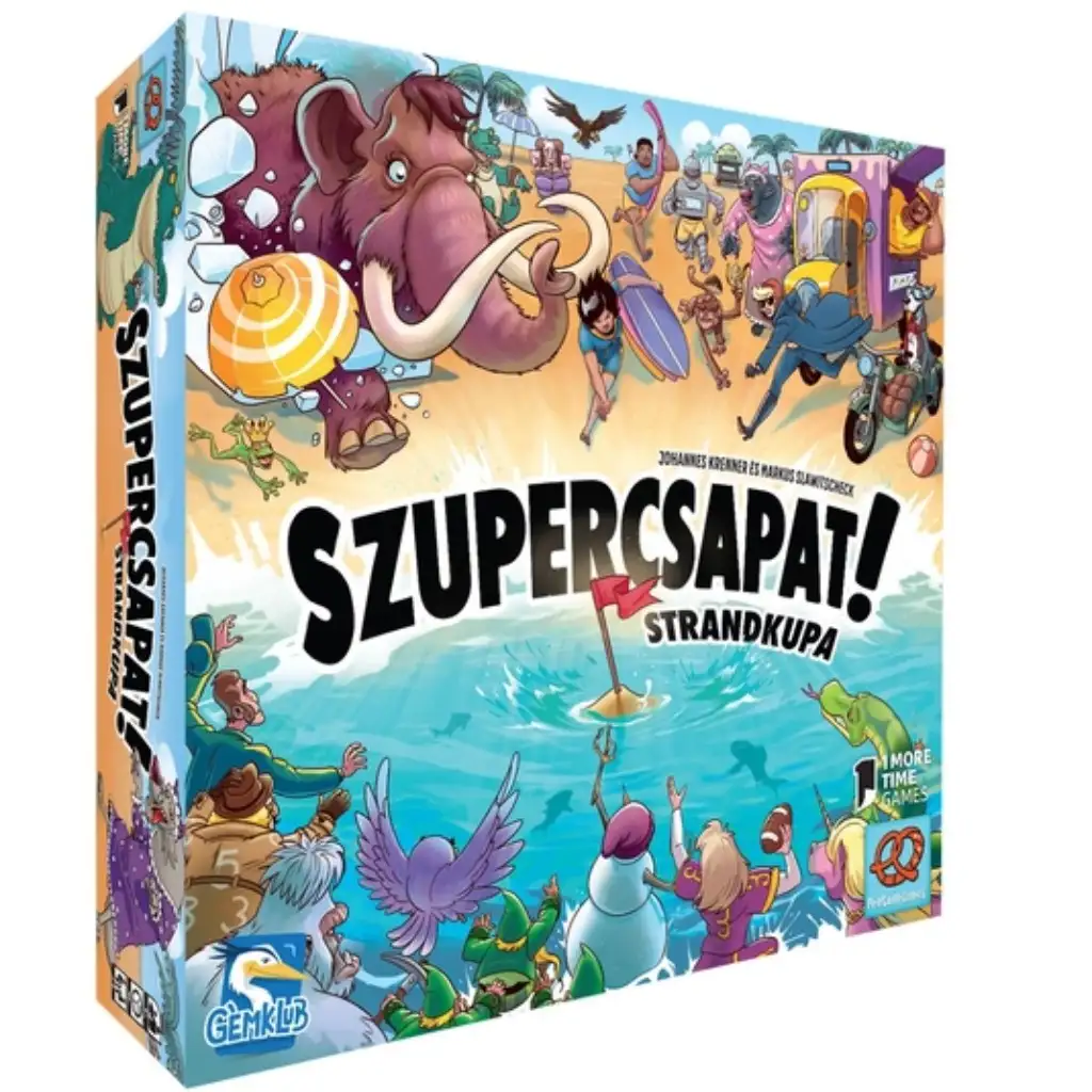 Szupercsapat! - Strandkupa társasjáték kép 1