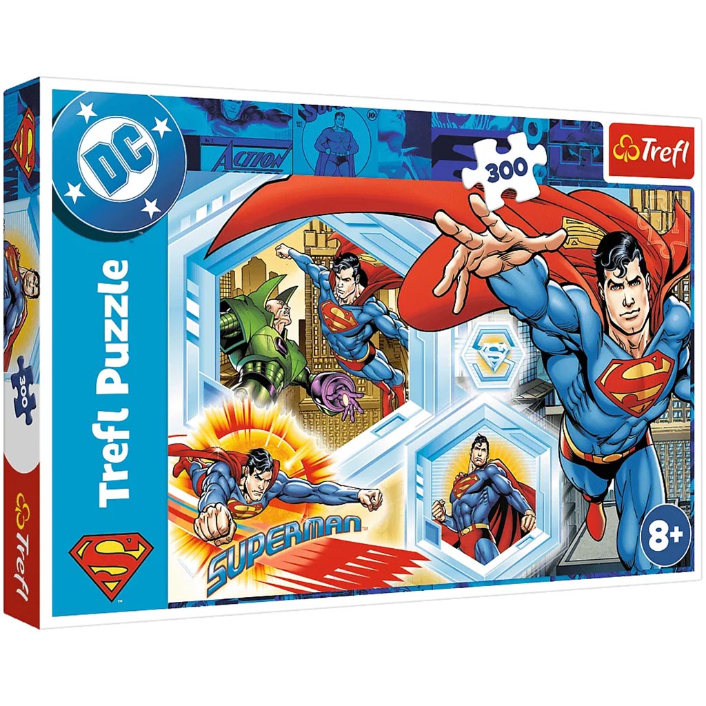 Superman, az elpusztíthatatlan 300 db-os puzzle - Trefl kép 1